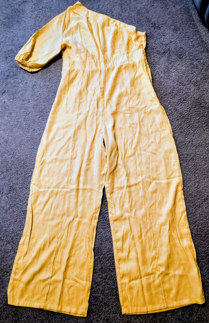 Ladies one sleeve jumpsuit M/L